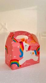 Unicorn Party Favor Box