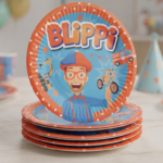 Blippi Paper Plates